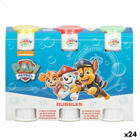 Bubble blower set The Paw Patrol 3 Peças 60 ml (24 Unidades) - EcoNest