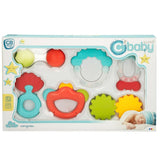 Conjunto de chocalhos Colorbaby 6 Peças 12,5 x 1,5 x 6,5 cm (6 Unidades) - EcoNest