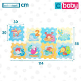 Tapete de jogos Colorbaby Marinha EVA 8 Peças (4 Unidades) - EcoNest