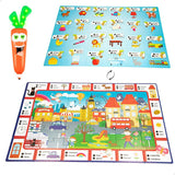 Jogo Educativo Lisciani Carotina Baby Happy English Eletrónico Puzzle 4,5 x 14,5 x 3 cm (6 Unidades) - EcoNest