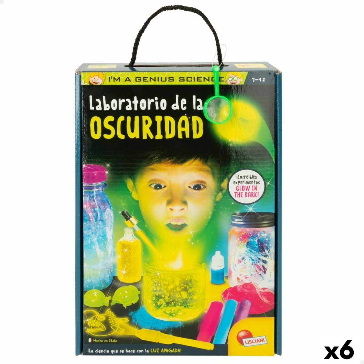 Jogo de Ciência Lisciani Laboratorio de la oscuridad ES (6 Unidades) - EcoNest