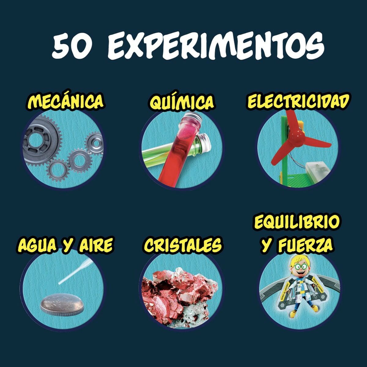 Jogo de Ciência Lisciani Laboratorio ES (6 Unidades) - EcoNest