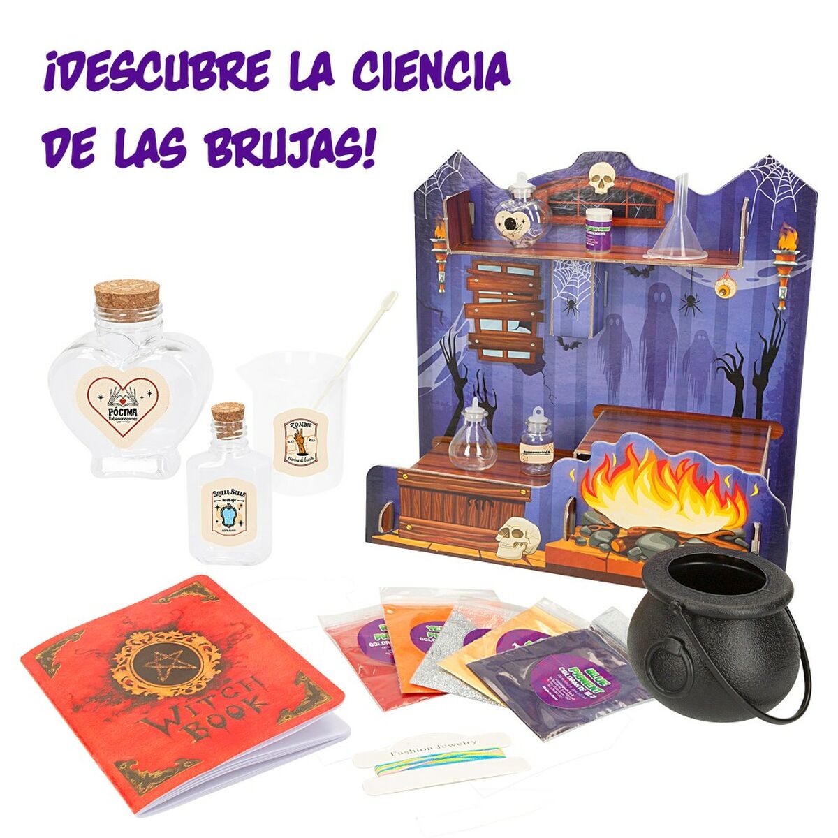 Jogo de Ciência Lisciani La casa de las brujas ES (6 Unidades) - EcoNest