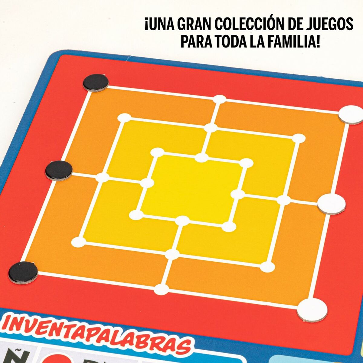 Jogo de Mesa Lisciani Juegos reunidos ES 40 x 0,1 x 33 cm (12 Unidades) - EcoNest