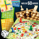 Jogo de Mesa Lisciani Juegos reunidos ES 26 x 1 x 26 cm (10 Unidades) - EcoNest