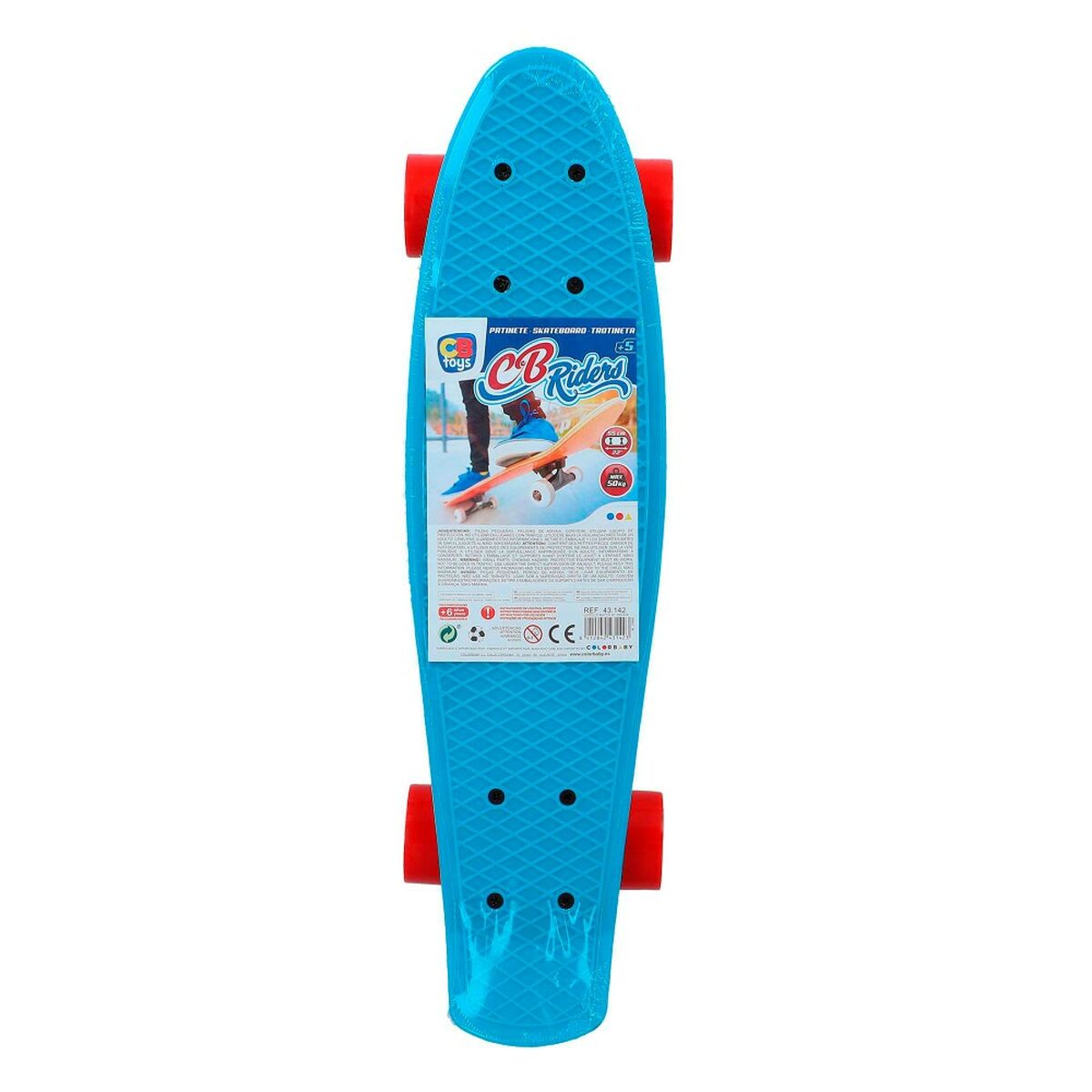 Skate Colorbaby Azul (6 Unidades) - EcoNest