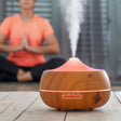 Humidificador Difusor de Aromas com LED Multicores Wooden-Effect InnovaGoods - EcoNest