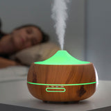 Humidificador Difusor de Aromas com LED Multicores Wooden-Effect InnovaGoods - EcoNest