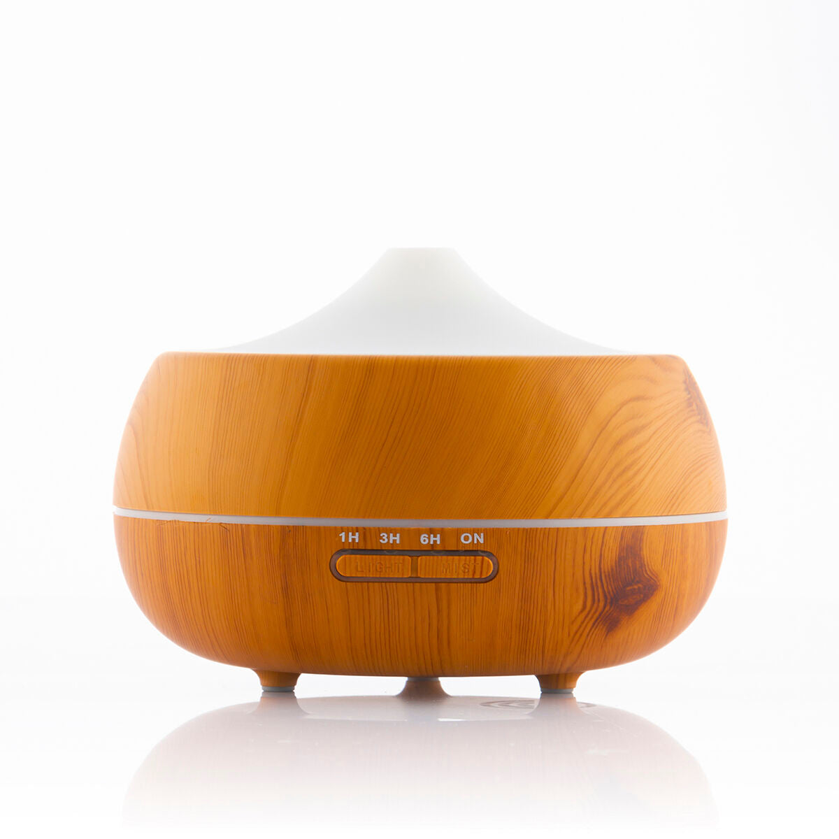 Humidificador Difusor de Aromas com LED Multicores Wooden-Effect InnovaGoods - EcoNest