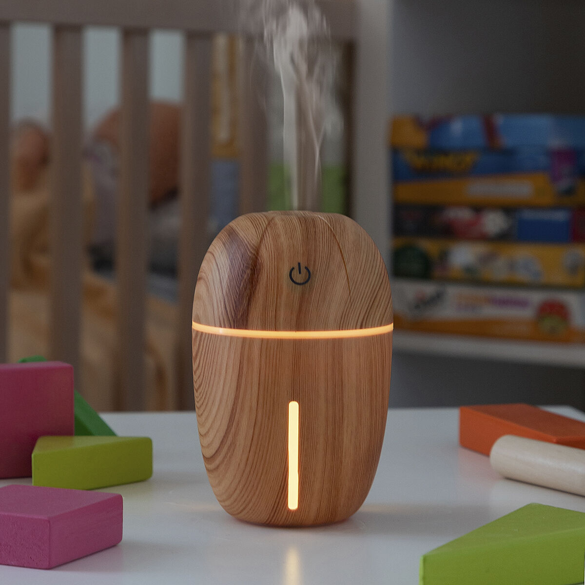 Mini-Humidificador Difusor de Aromas Honey Pine InnovaGoods