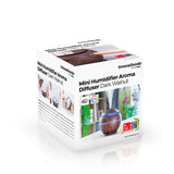 Mini-Humidificador Difusor de Aromas Dark Walnut InnovaGoods - EcoNest