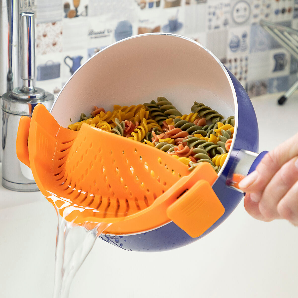 Escorredor de Silicone Pastrainer InnovaGoods - EcoNest