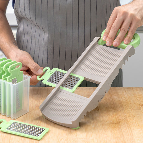 Mandolina-Ralador Dobrável 6 em 1 Choppie InnovaGoods - EcoNest