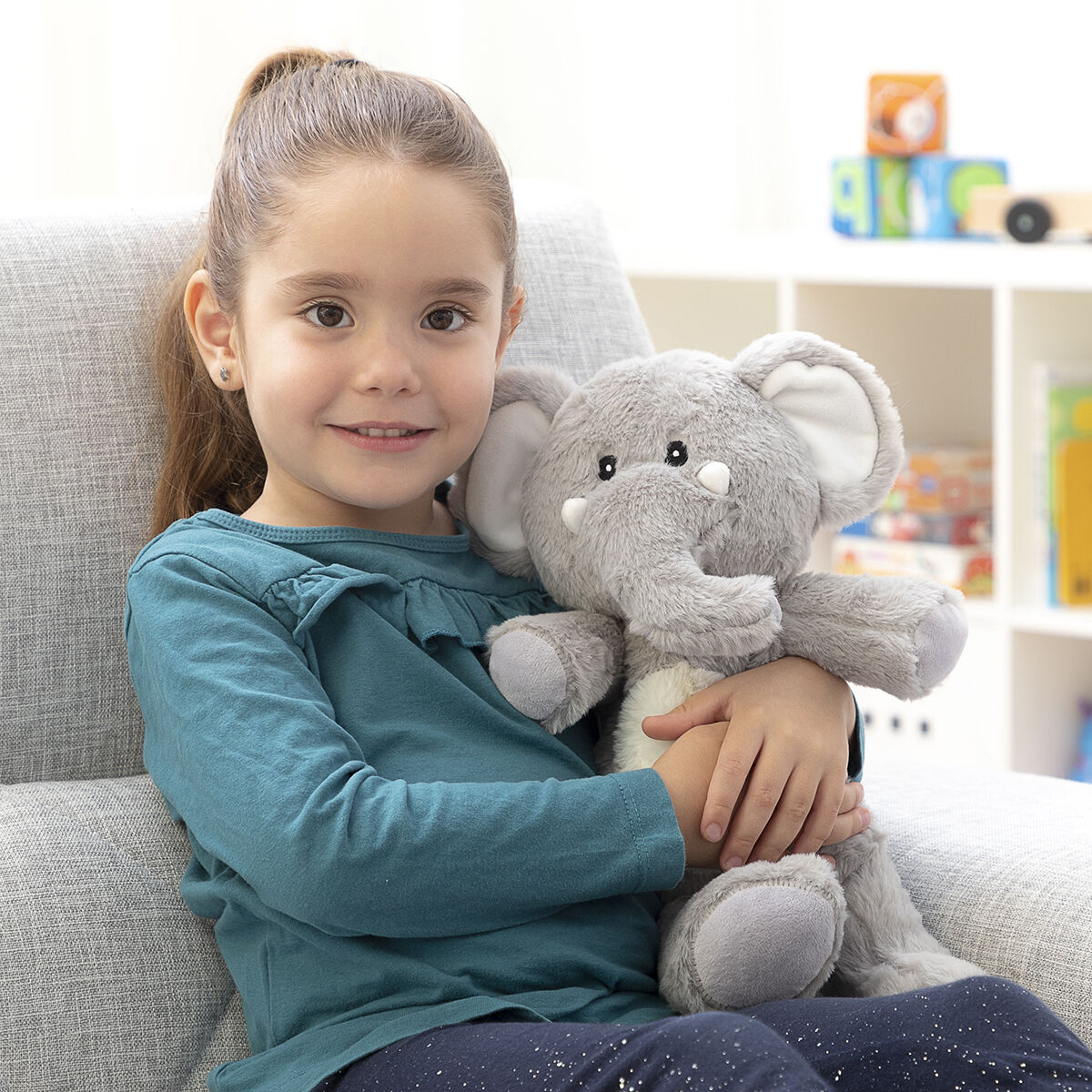 Elefante de Peluche com Efeito Calor e Frio Phantie InnovaGoods - EcoNest