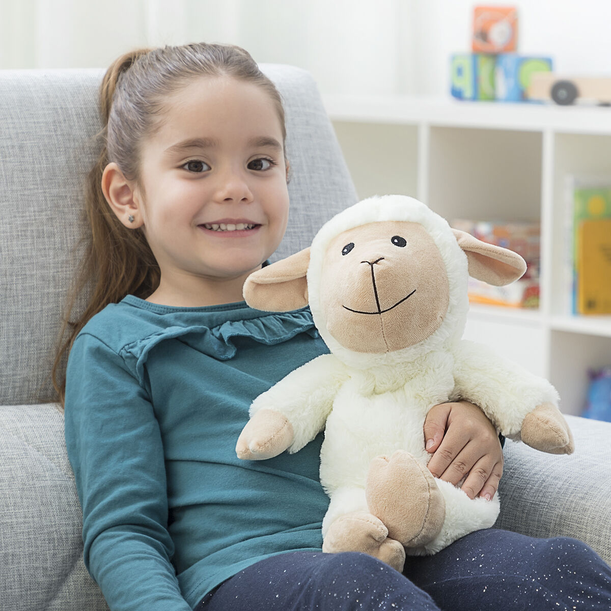 Ovelha de Peluche com Efeito Calor e Frio Wooly InnovaGoods - EcoNest