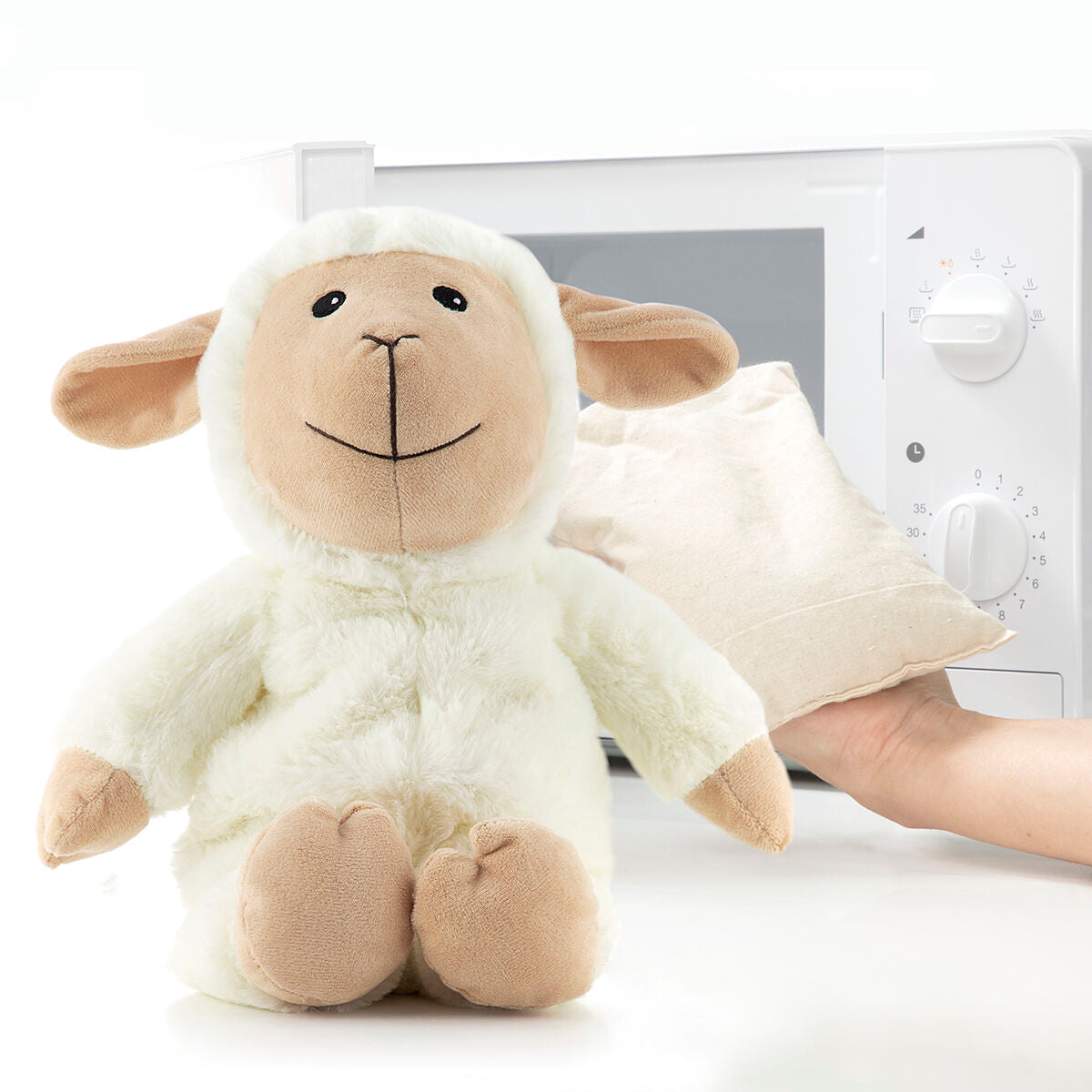 Ovelha de Peluche com Efeito Calor e Frio Wooly InnovaGoods - EcoNest