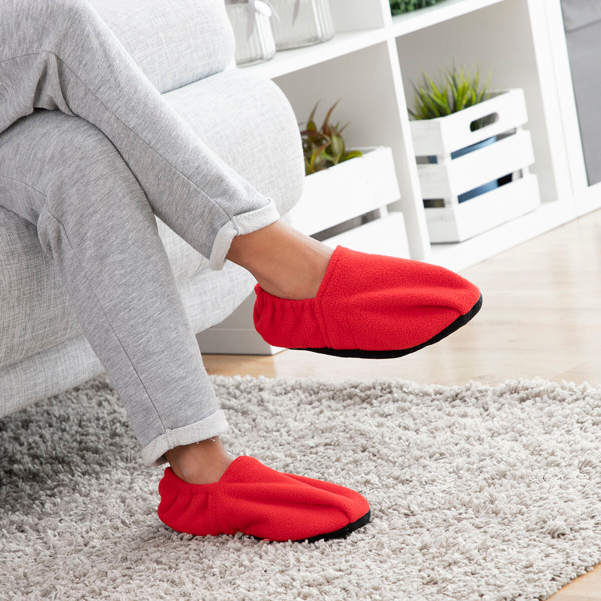 Chinelos Aquecíveis no Micro-Ondas InnovaGoods - EcoNest