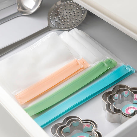 Conjunto de Sacos Reutilizáveis Herméticos Zags InnovaGoods 6 Peças - EcoNest