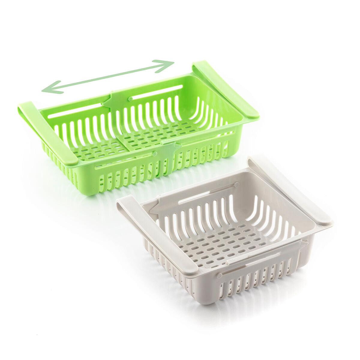 Organizador de Frigorífico Ajustável Friwer InnovaGoods (pack de 2) - EcoNest