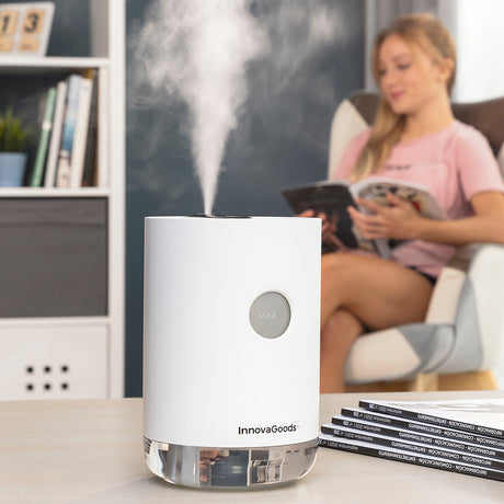Humidificador Ultrassónico Recarregável Vaupure InnovaGoods - EcoNest