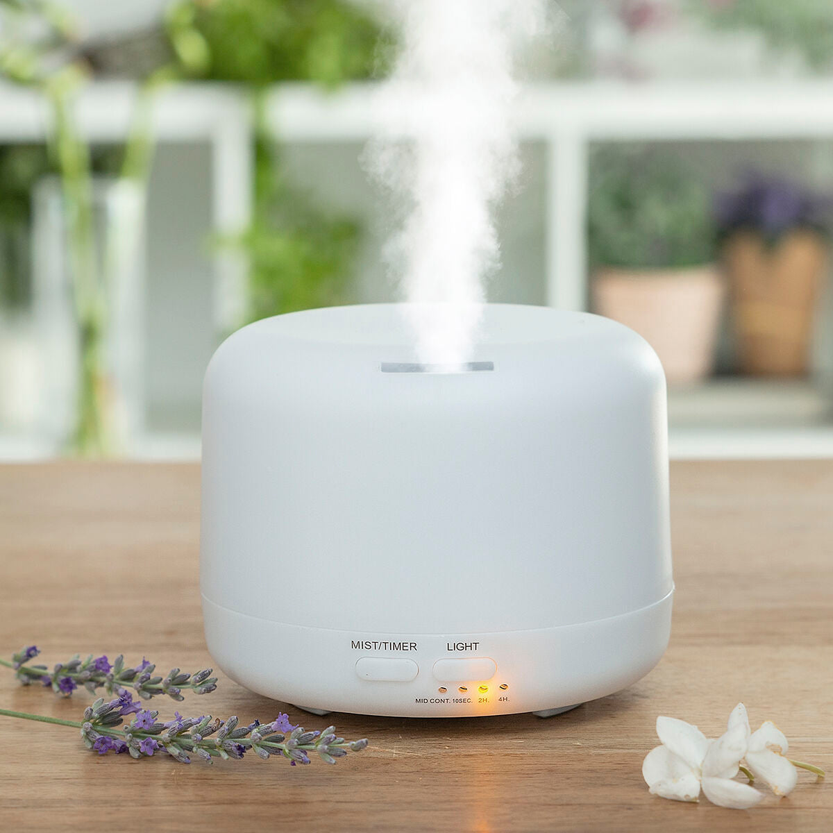 Humidificador Difusor de Aromas com LED Multicores Steloured InnovaGoods - EcoNest