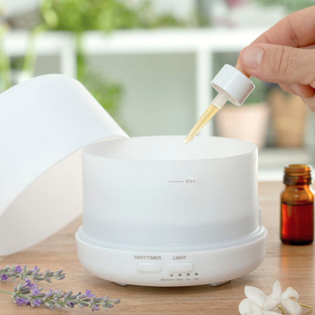 Humidificador Difusor de Aromas com LED Multicores Steloured InnovaGoods - EcoNest