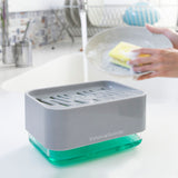Dispensador de detergente 2 em 1 para lava-louça Pushoap InnovaGoods - EcoNest