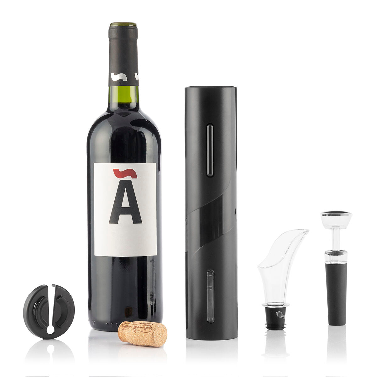 Saca-rolhas Elétrico com Acessórios para Vinho Corking InnovaGoods - EcoNest