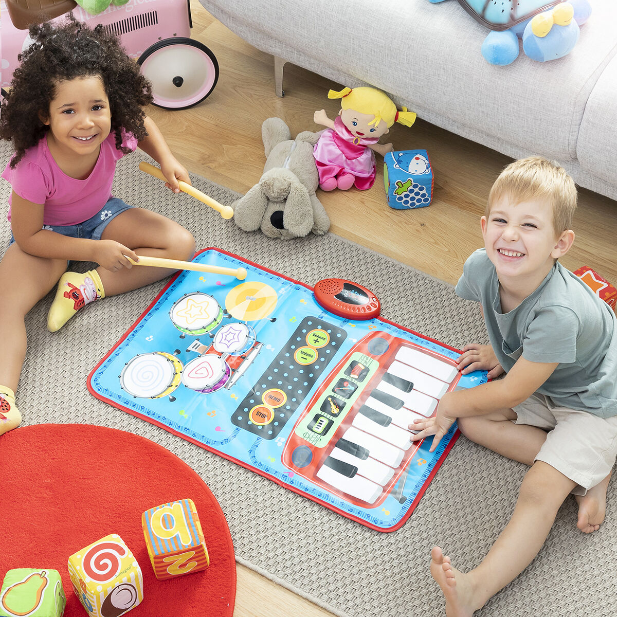 Tapete Musical 2 em 1 Beats'n'Tunes InnovaGoods - EcoNest