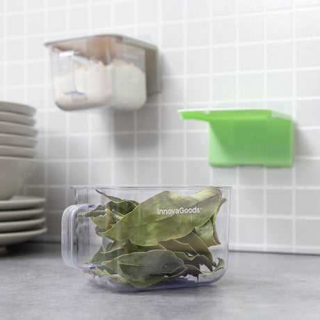 Recipientes de Cozinha Adesivos e Amovíveis Handstore InnovaGoods Pack de 2 uds - EcoNest
