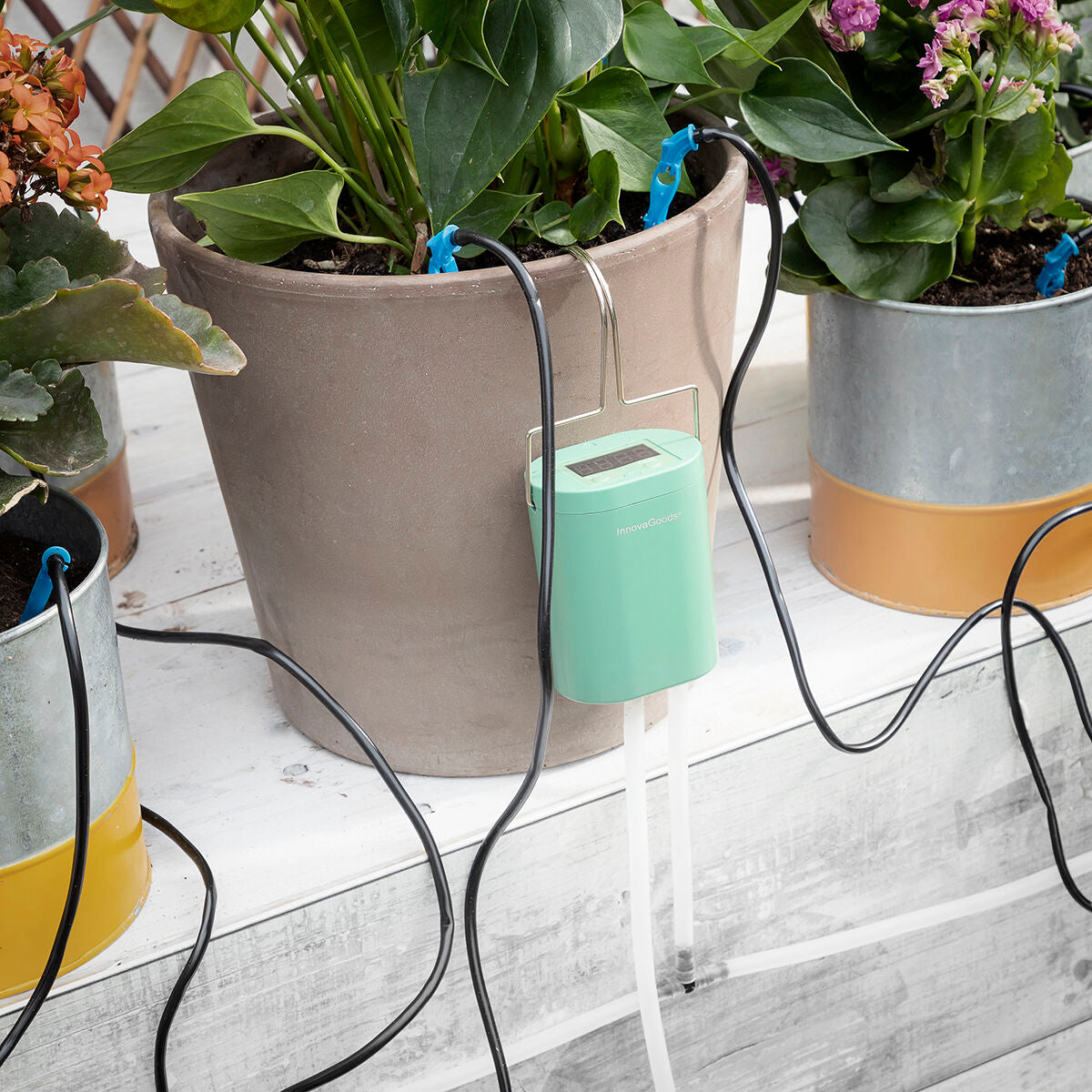 Sistema de Rega Automática por Gotejamento para Vasos Regott InnovaGoods - EcoNest