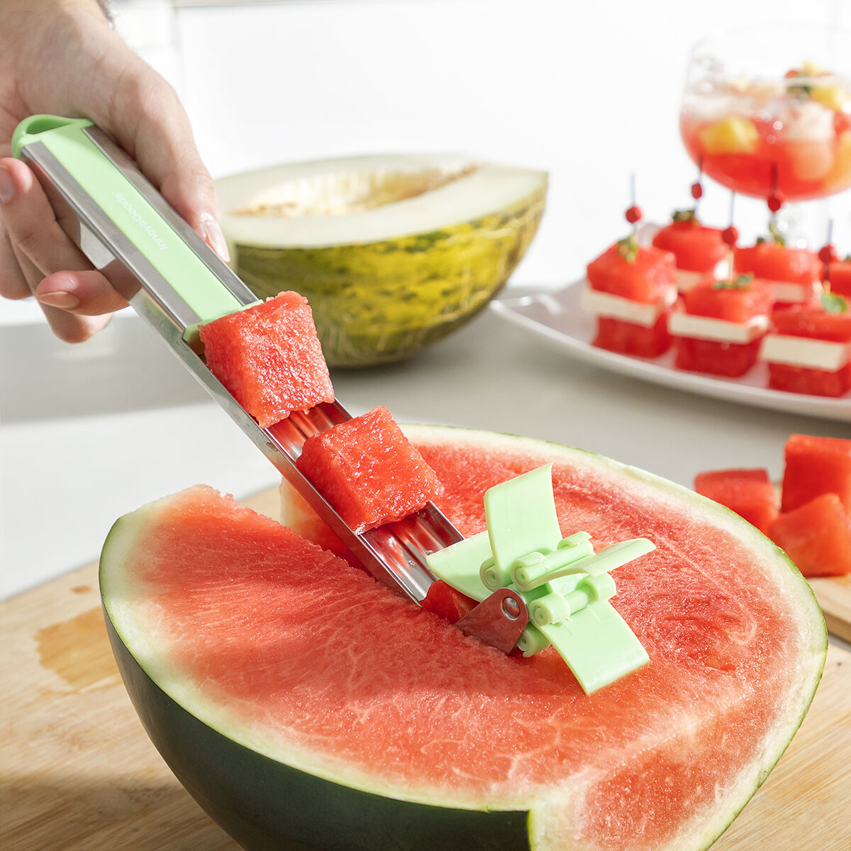 Cortador de Melancia em Cubos Cutmil InnovaGoods - EcoNest