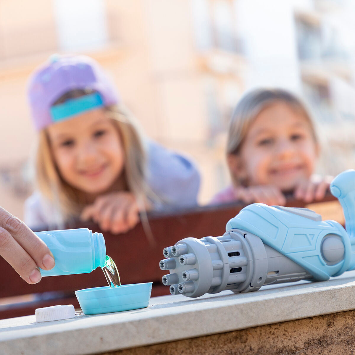 Pistola de Bombas de Sabão Bubblig InnovaGoods - EcoNest