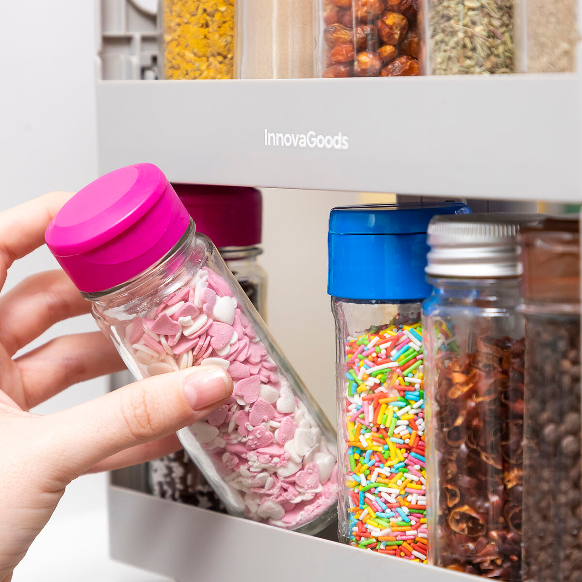 Organizador de Especiarias Deslizante e Giratório Rispick InnovaGoods - EcoNest