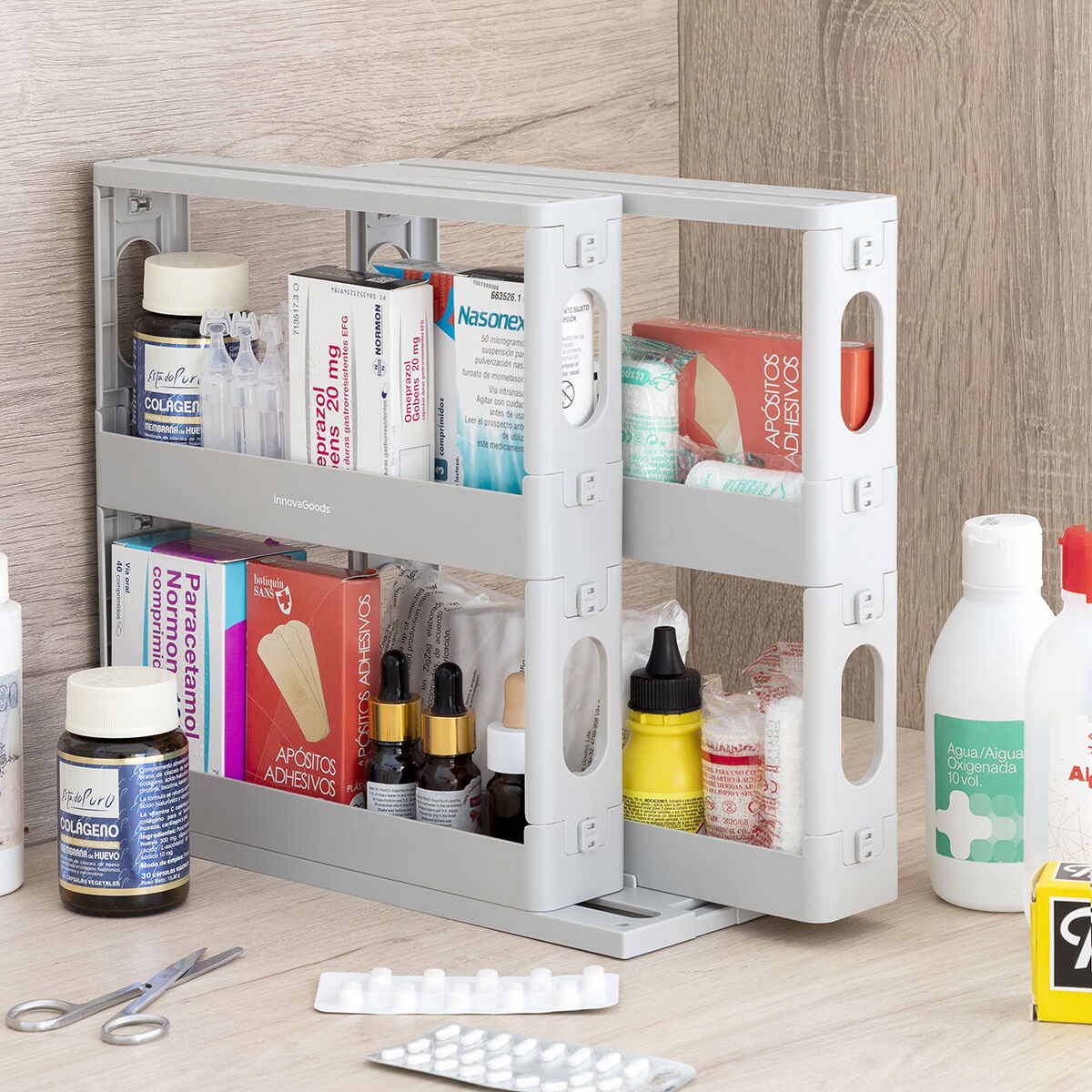 Organizador de Especiarias Deslizante e Giratório Rispick InnovaGoods - EcoNest