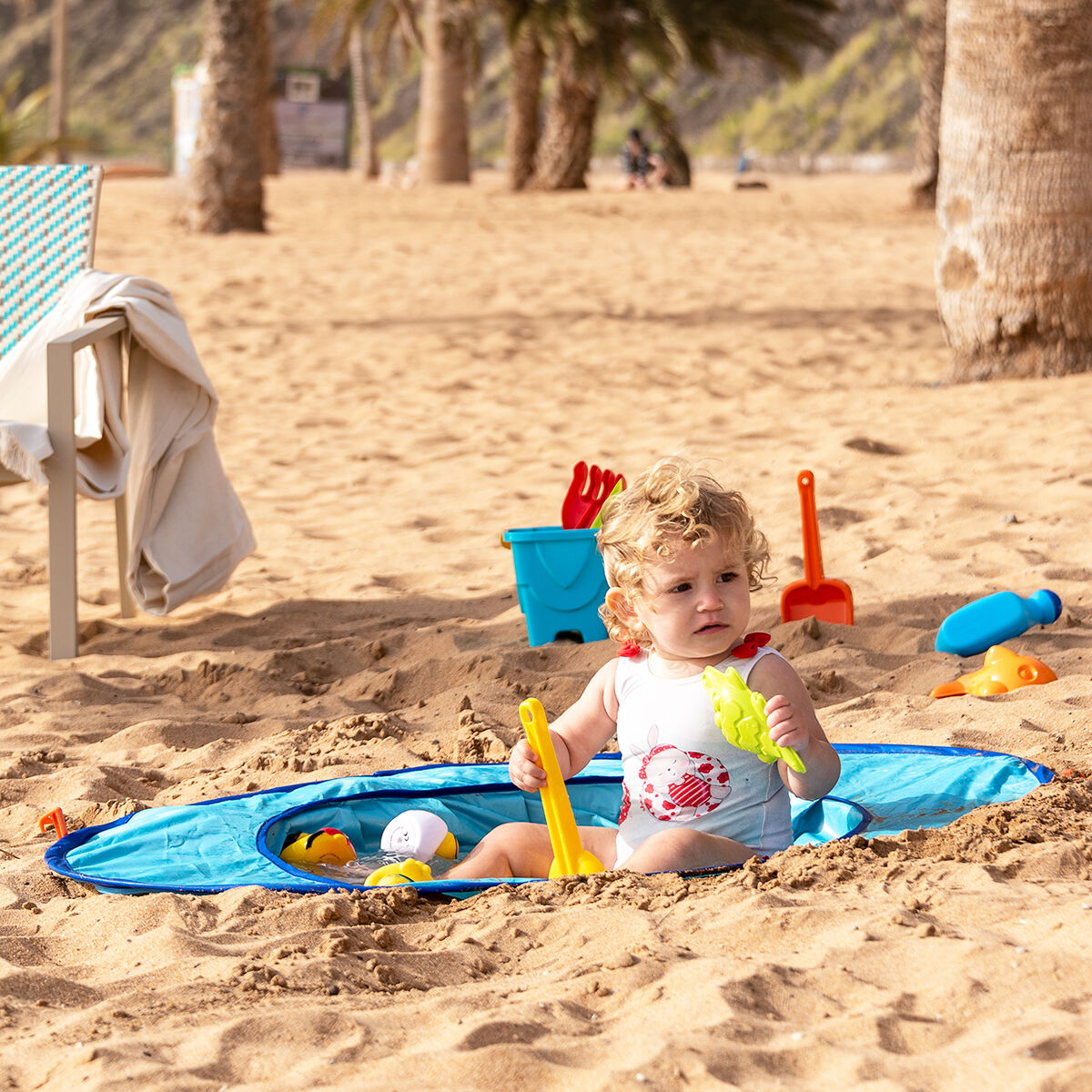 Tenda de Praia com Piscina para Crianças Tenfun InnovaGoods - EcoNest